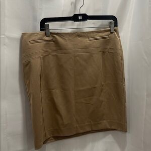 Express Tan Pencil Skirt size 12 NWOT